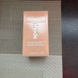 Rhode Pocket Blush in Toasted Teddy.